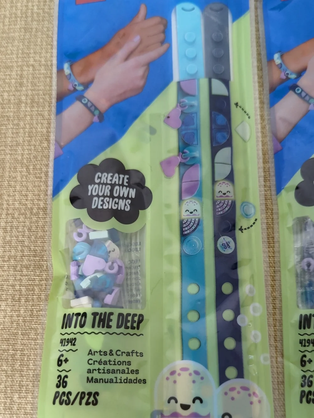 LEGO Dots Into The Deep Bracelet Kit Set Of 2 Packs (Each Pack Makes 2)